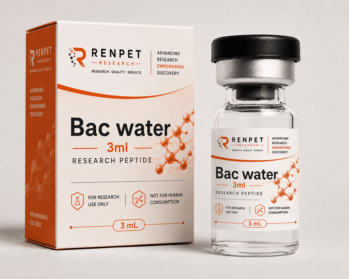 Bac water vial